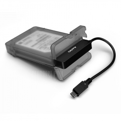 Неплохое предложение на «карман» для 2,5″ HDD с разъемом Type-C USB 3.1, на контроллере Micron JMS567, по цене 525.02p=₴236.79=$9.06