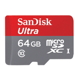 SanDisk 64GB UHS-1 за 19 USD