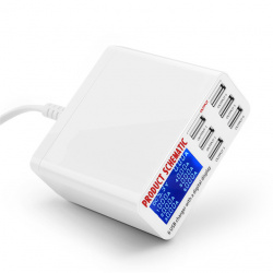 ЗУ: 6 USB, 6 Ампер, удобна на столе, тумбочке… (Внимание — QC 2.0/3.0 нет!)
