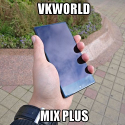Смартфон VKWorld Mix Plus — без рамок или без датчиков!?