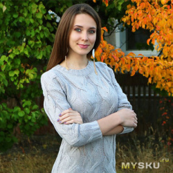 Вязаное платье
