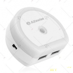 Зарядное устройство Alfawise с двумя USB портами и ночником за $0,89