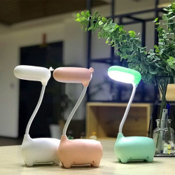 LED светильник на гибкой ножке с встроенной батареей. Цена 6.26$