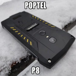 Смартфон Poptel P8 — доступный "броневик" с IP68 и NFC-модулем