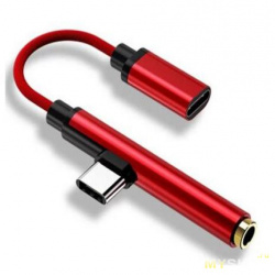 USB кабель\адаптер type-C к Jack Aux US $1.55