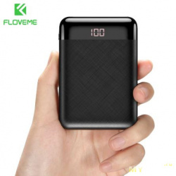 Внешний аккумулятор FLOVEME 10000 мАч за $11.36