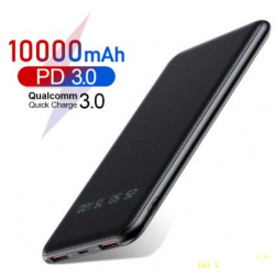 Новый повербанк Rock на 10000мАч с QC3.0, PD3.0 по акции за 13.24$