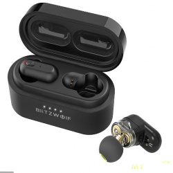 Двухдрайверные Blitzwolf BW-FYE7 за $27.6 (обычно $36+)