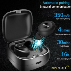XG12 TWS Bluetooth 5,0 наушники. $11.23
