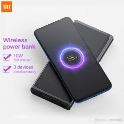 Павербанк Xiaomi 10000 мАч с поддержкой беспроводной зарядки Qi Wireless и PD/QC3.0 PLM11ZM за $29.63