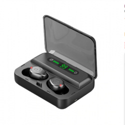 Недорогие Bluetooth 5.0 TWS наушники c мощным зарядным боксом ($19.38)