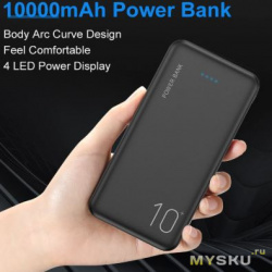 FLOVEME Power Bank 10000 мАч за 8.79$