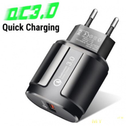Акция. Новая зарядка rock QC3.0 18W с купоном за 2.81$