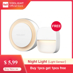 Умный ночник Xiaomi Yeelight Mijia YLYD10YL — 2 шт за 5.99$