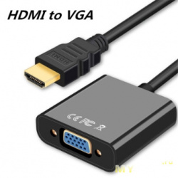 Переходник HDMI TO VGA за US $1.99