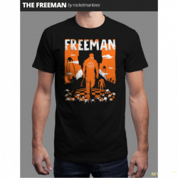 Футболка The Freeman от Qwertee. Для фанатов игры Half-Life