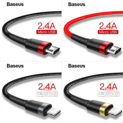 microUSB и Lightning кабели Baseus по $0.98