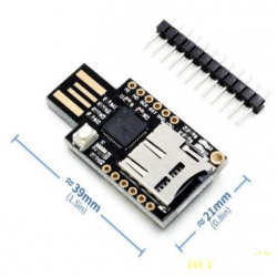 Модуль со слотом под карту памяти MicroSD для Arduino Leonardo R3 за  $6.37