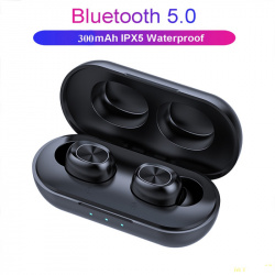 Беспроводные наушники B5 TWS (Bluetooth 5,0/ сенсорное управление/ бокс 300 мАч) за 7,50$