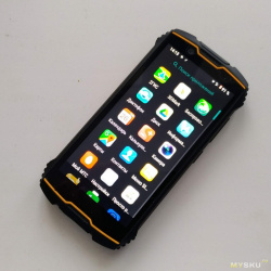 Cмартфон Cubot KingKong MINI — 4" QHD18:9, MT6761, 4G Dual-SIM, Android 9, 2000mAh, 3GB+32GB, 13+8Mpx