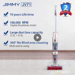 Пылесос Xiaomi JIMMY JV71 за 213,49$