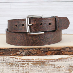 Подержанный кожаный ремень Ariat Triple Stitched