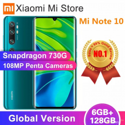 Смартфон Xiaomi Mi Note 10 6+128GB NFC/Global. Цена 412.76$