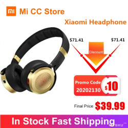 Накладные проводные Hi-Res наушники Xiaomi Mi Headphones 2nd за 39.99$