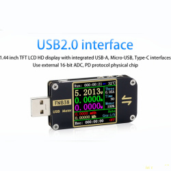 Продвинутый USB-тестер от FNIRSI — FNB38. По акции с учетом нового купона — 15$
