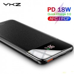Повербанки YKZ с поддеркжой QC3.0/PD3.0 10000мАч