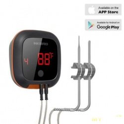 INKBIRD IBT-4XS (2 probes) цифровой термометр для приготовления барбекю.$29.59
