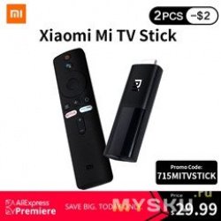 ТВ-приставка Xiaomi Mi TV Stick за за $29.99