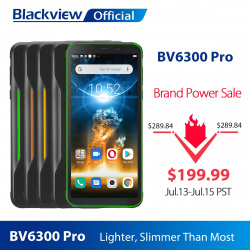 Защищенный телефон BLACKVIEW BV6300 Pro Helio P70 6 ГБ + 128 Гб Android 10,0 NFC IP68 за 199$
