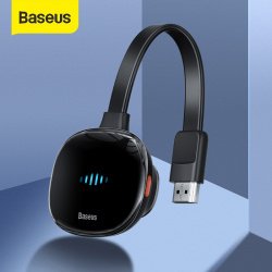 Беспроводной дисплейный адаптер (Метеорит) 2,4/5 ГГц Wi-Fi от Baseus на 4К/30fps