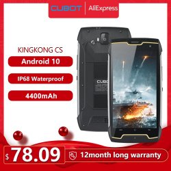 Смартфон Cubot King Kong CS — машина времени с IP68