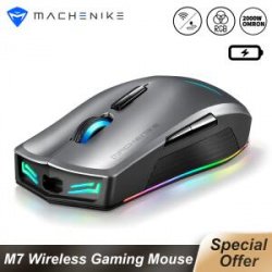 Игровая мышь Machenike M7 на OMRON, сенсоры PMW3212/PMW3335 и RGB подсветка за 14.99$