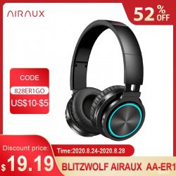 Беспроводные наушники BlitzWolf AIRAUX AA-ER1 за $15.28