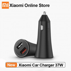 Автомобильное зарядное устройство Xiaomi на 37 Вт. За $7.55 с купоном.