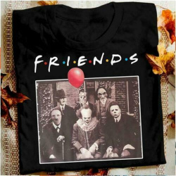 Футболка Gildan с рисунком Horror Friends