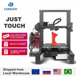 3D принтер LONGER LK4 за $135