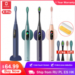 Топовая зубная щетка Oclean X Pro Sonic по акции ($49.99)