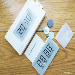 Умные часы с функцией термометра — гигрометра от Xiaomi Mijia LYWSD02MMC за 12.69$
