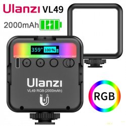 Накамерный свет Ulanzi VL49 RGB-версия по промокоду за $17.95