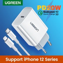 Зарядное устройство Ugreen с PD20W за 6.99$