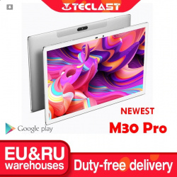10" планшет Teclast M30 4G Pro 4+128 ГБ за 155.65$