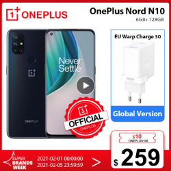 Смартфон OnePlus Nord N10 (6+128Gb). Цена 259$