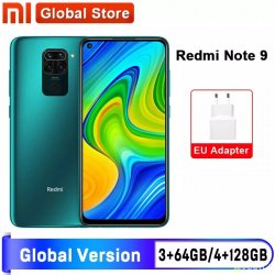 Смартфон Global Xiaomi Redmi Note 9 34+64Гб/4+128Гб) NFC/noNFC от 142.99$