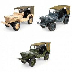 RC-модели машинок JJRC Q65 — Jeep Willys MB по 30.99$