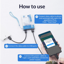 ORICO Backuper Резервное копирование для телефона  за  19,13$
