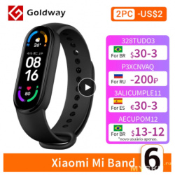 Мировая премьера Xiaomi Mi Band 6 за US $40.15